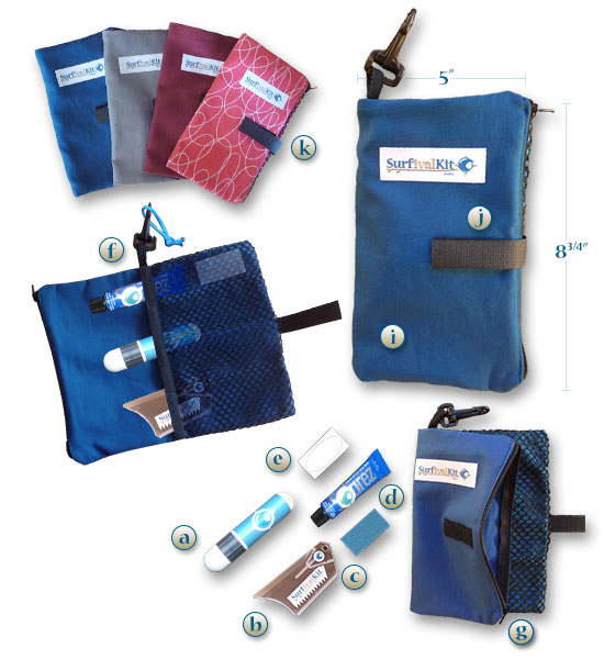 Features of SurfivalKit Mini Surf Gift Accessory